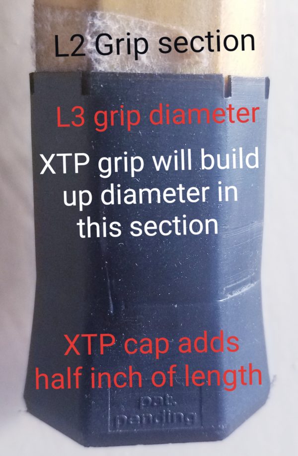 XTP = Extended Tennis Product Extends Any Tennis Racquet or Paddle ~ Single cap Purchase,we have multi cap options in 2,3,4,5 pac options,this is single cap purchase. - Image 15