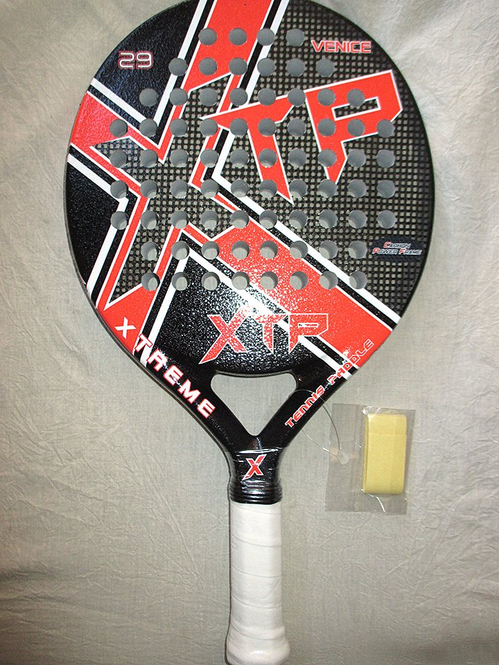XTP 29mm Venice Ultimate Control Pop Tennis Paddle Red