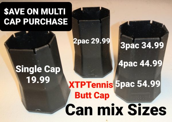 XTP = Extended Tennis Product Extends Any Tennis Racquet or Paddle ~ Single cap Purchase,we have multi cap options in 2,3,4,5 pac options,this is single cap purchase. - Image 11