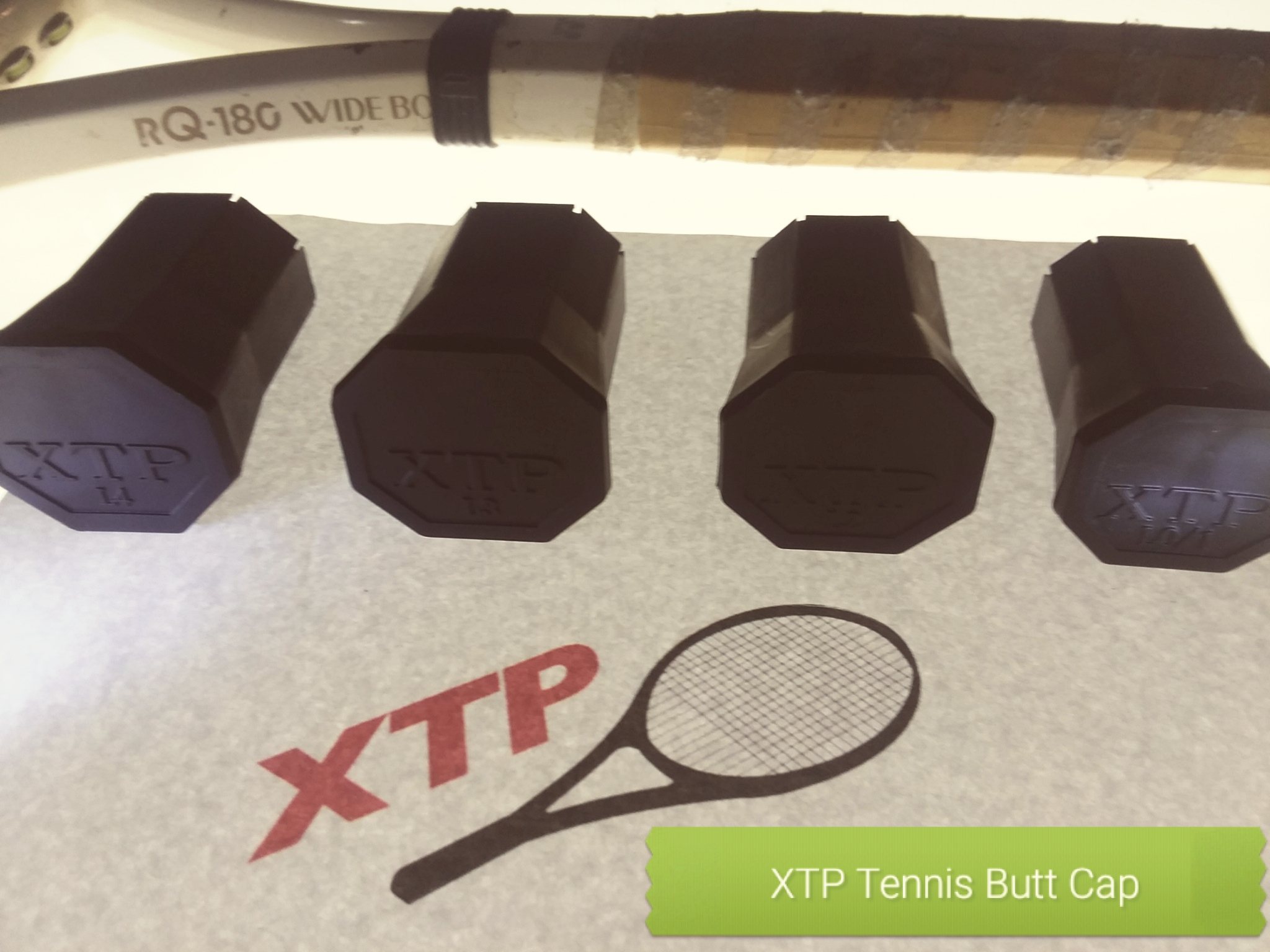 XTP Tennis Butt Cap Photos & Tennis Industry Magazine