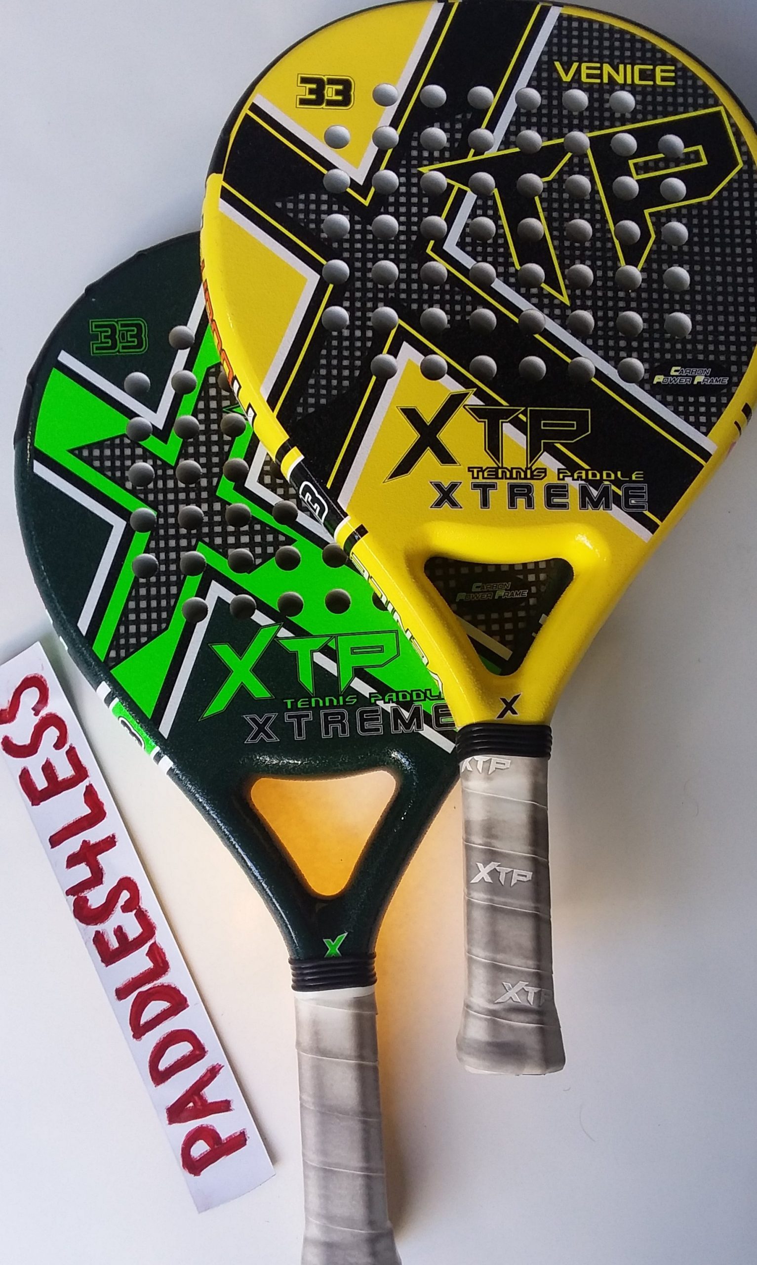 Great feedback on new XTP 33mm Venice Paddle-Yellow/Back & Green/Neon Green.