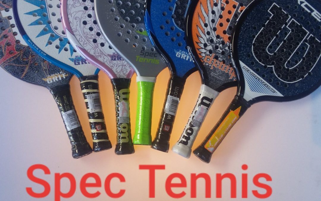 Some info on Spec Tennis Paddles.