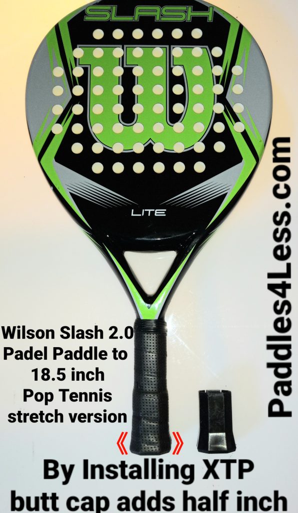 WILSO SLASH LITE 2.0 POP/PADDLE TENNIS STRETCH VERSION 18.5 LENGTH..119.99 Free shipping in USA.