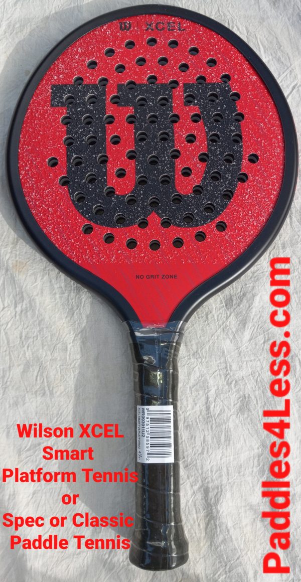 WILSON Xcel Smart Platform Tennis,Spec. Paddle. 109.99